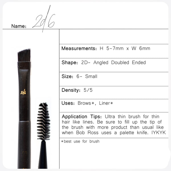 2d6 | Eyeliner and Brow